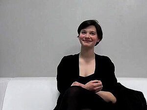 Casting de chica peluda con corrida