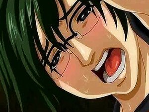 Ángel hentai masturbándose