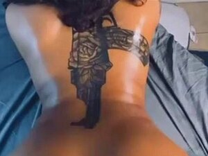 ¡Mira cómo su tatuaje está encendido ahora! - #Bbc, #Ebony, #Porno