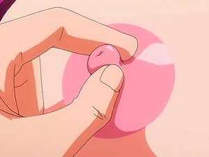 Enfermera hentai con enormes tetas se folla con un estudiante. La