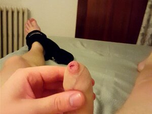 Un poco de masaje en la habitación de un hotel