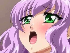 ¡Observa a dos bellezas anime en acción lésbica hardcore! Una