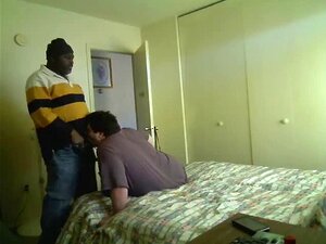 Chico negro follando a una gorda y gorda