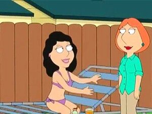 Stepfamily Guy Hentai - Lesbianas del patio trasero
