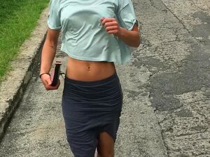 Corriendo sin sostén