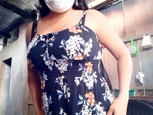 TETAS NATURALES REBOTANDO Y REBOTANDO, PORNO CASERO DE MI HERMANASTRA