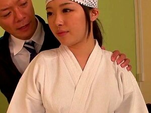 Japanese cosplay babe cocksucking sensei — 2