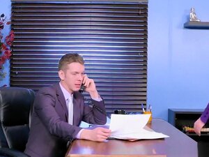 Angela, la puta cachonda de oficina - Brazzers,