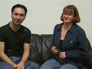 Pareja amateur haciéndolo para un casting