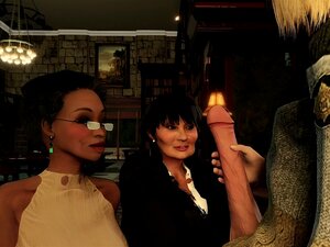 2 perras viejas para una perilla juvenil