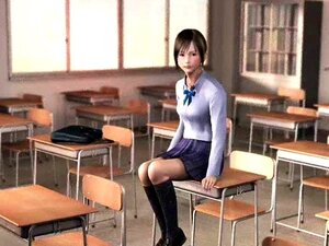 Amante dulce animado con una verga enorme