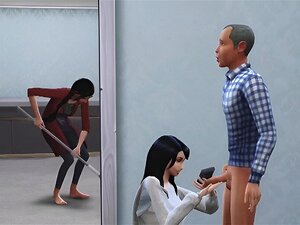 Hijastra y padrastro se involucran en una relación prohibida frente a